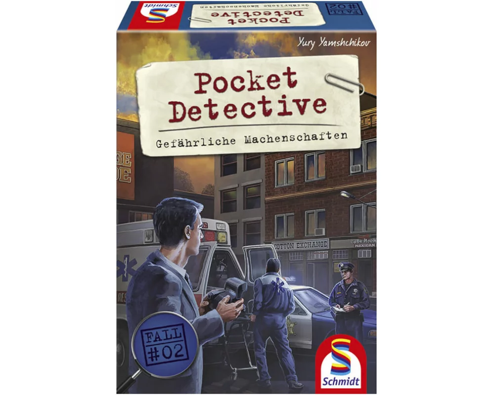 Schmidt 49378 Pocket Detective Spiel Gefährliche Machenschaften