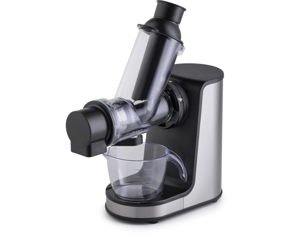Gorenje Slow Juicer JC200BE, 200W, schwarz/silber