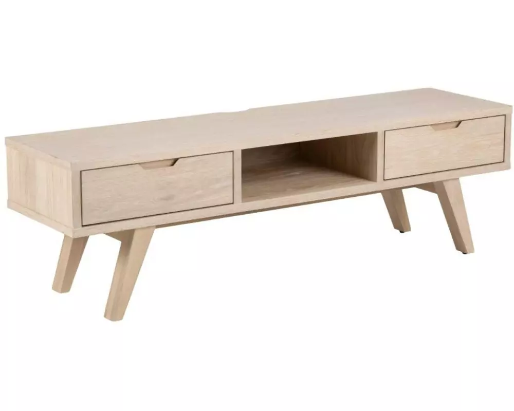 AC Design TV-Möbel A-Line Eiche 150 cm Weiss