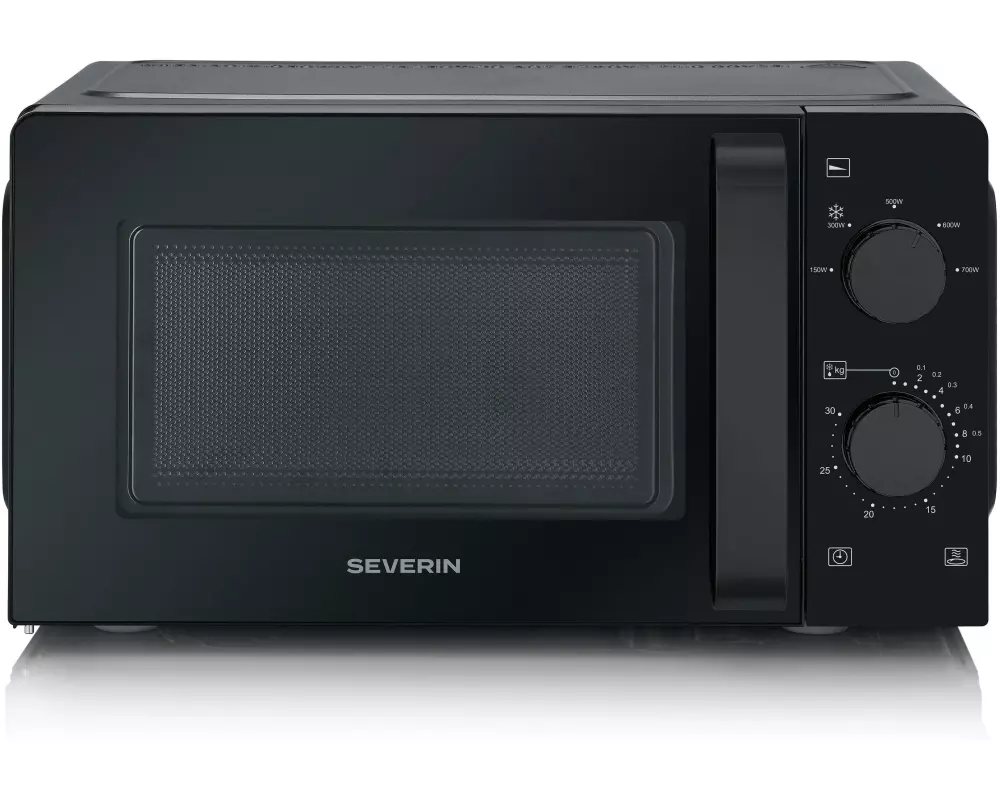 Severin Mikrowelle MW7580 ÖKO Inverter Schwarz