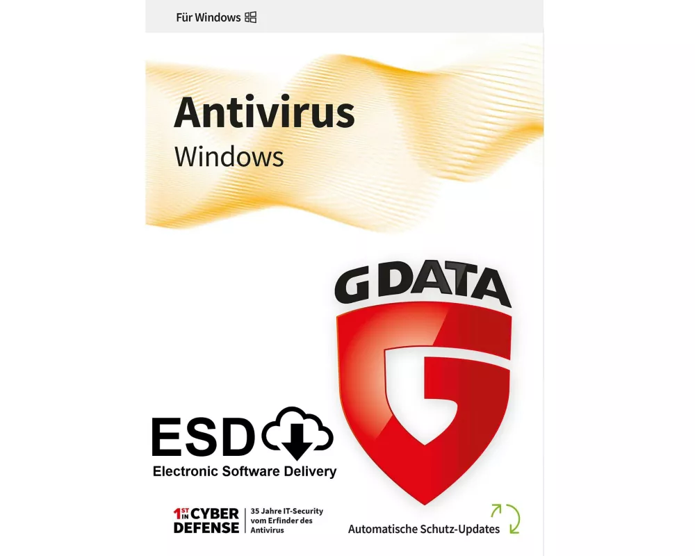 G DATA AntiVirus – Swiss Edition Vollversion, 10 Devices, 3 Jahre