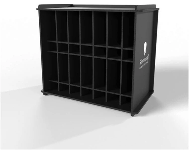 Schwarzkopf Color Smart Box Schwarz 31 x 31.5 x 35 cm