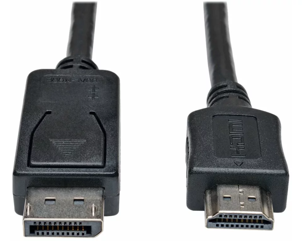 EATON TRIPPLITE DisplayPort to HDMI, Adapter Cable, M/M, 10ft. 3.1m