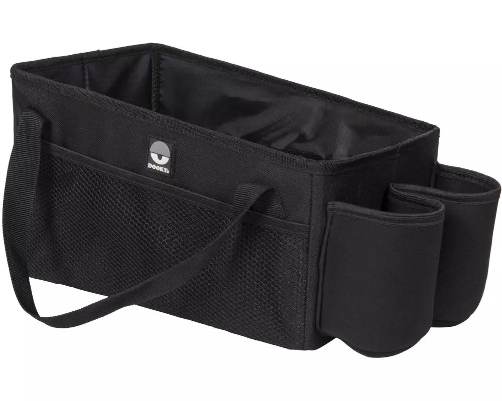 Dooky Rücksitzkorb 20 x 38 x 18 cm, Schwarz