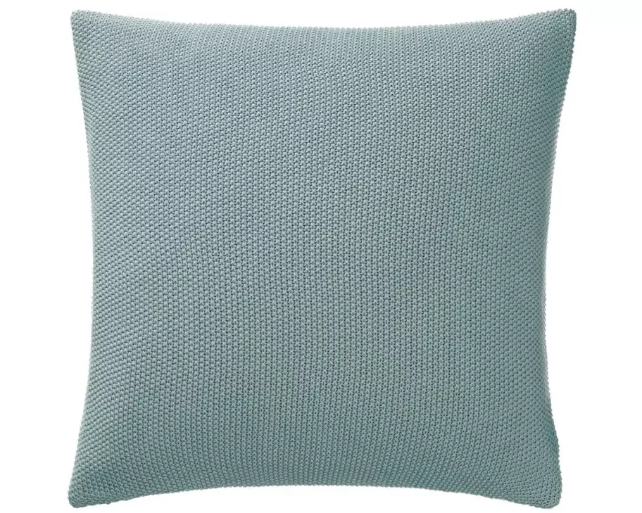 Urbanara Kissenbezug Antua 50 x 50 cm, Graugrün