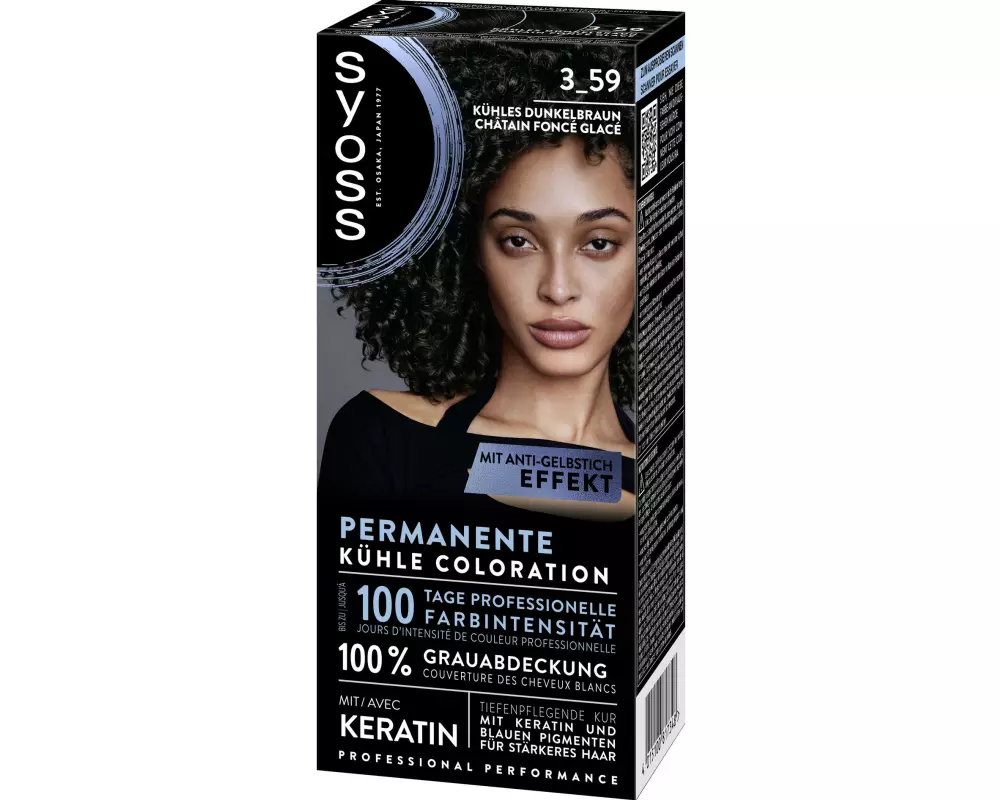 Syoss Haarcoloration 3-59 Kühles Dunkelbraun