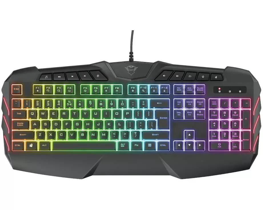 Trust Gaming-Tastatur GXT 881 ODYSS QWERTZ (CH) Layout