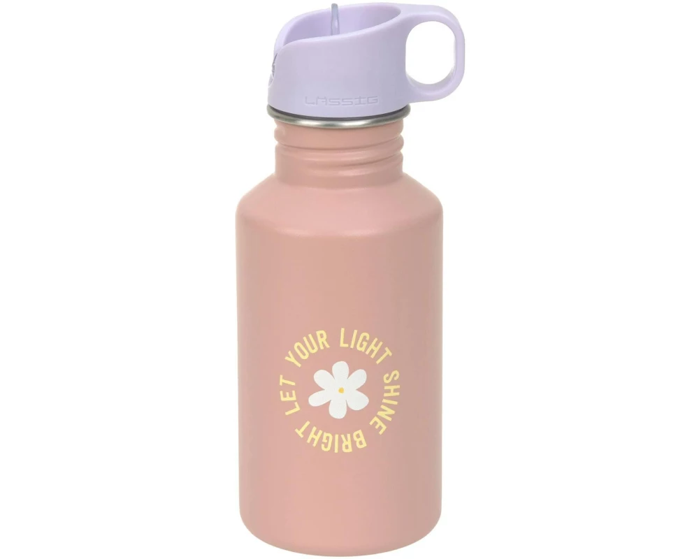 Lässig Trinkflasche Pattern Party 500 ml, Rosa