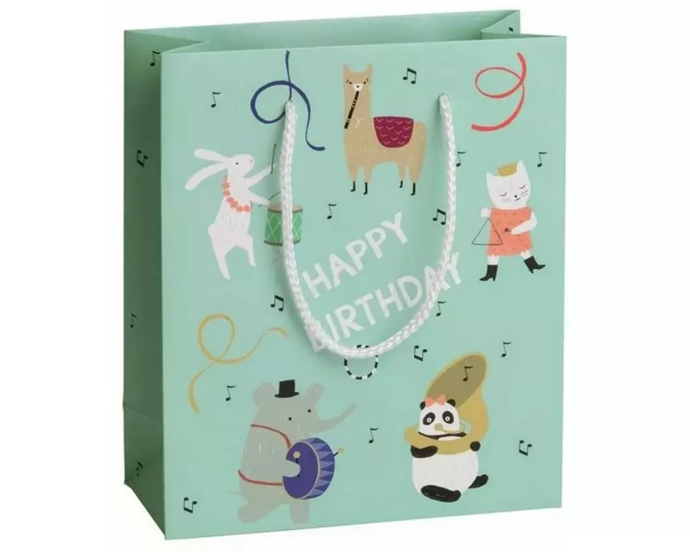 Stewo Geschenktasche Mila Mint, 18 x 8 x 21 cm