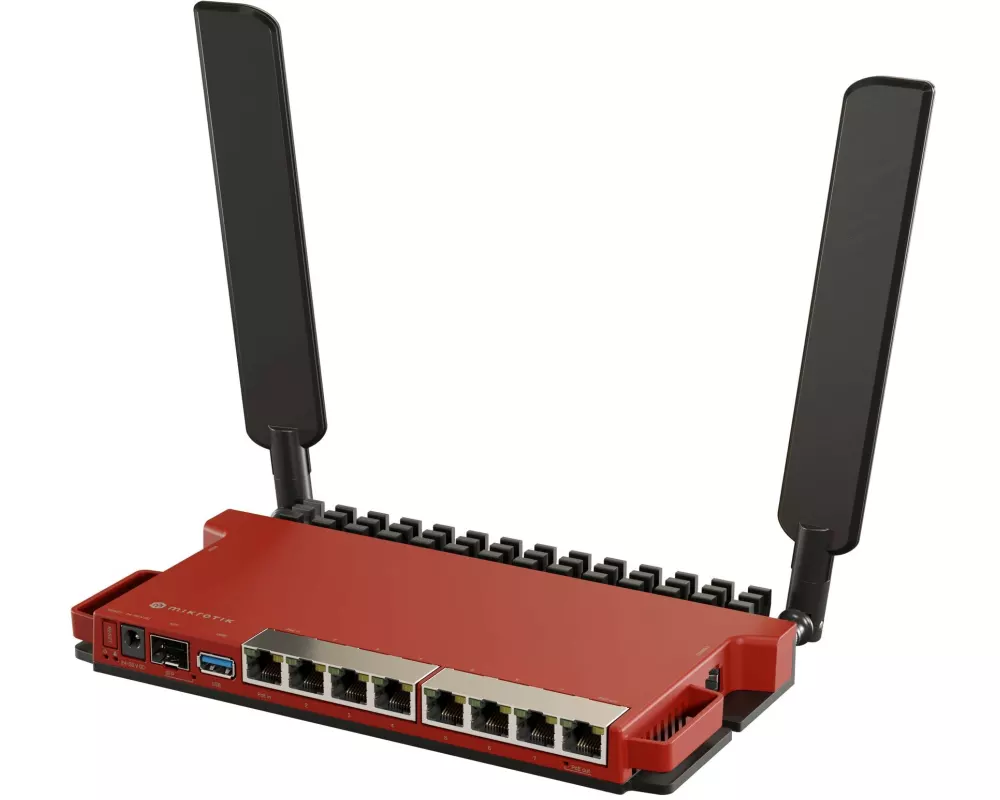 MikroTik Router L009UiGS-2HaxD-IN 2.4 GHz ax dual-chain Wi-Fi