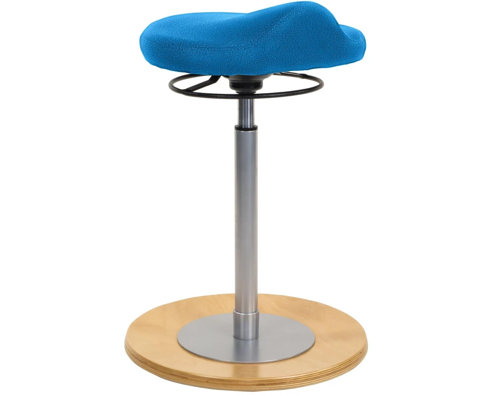 Mayer Pendelhocker 1101 Comfortsitz Gestell Bu karibikblau