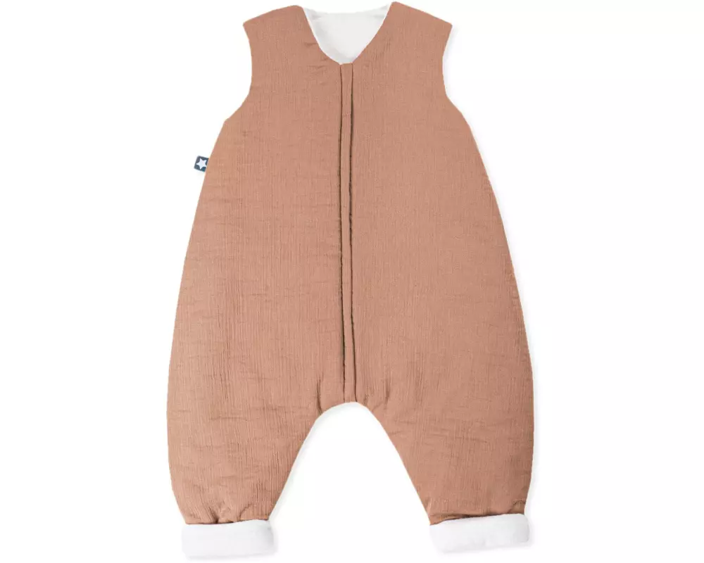 Julius Zöllner Baby-Ganzjahrschlafsack Jumper gefüttert Dune 92 cm
