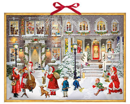 COPPENRATH Adventskalender 52x38cm 94787 A Wonderful Christmas Time