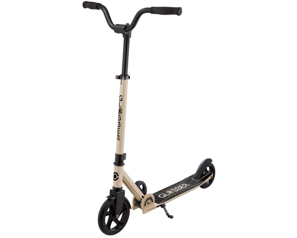 GLOBBER Flow Rider Tretroller Aluminium Sand