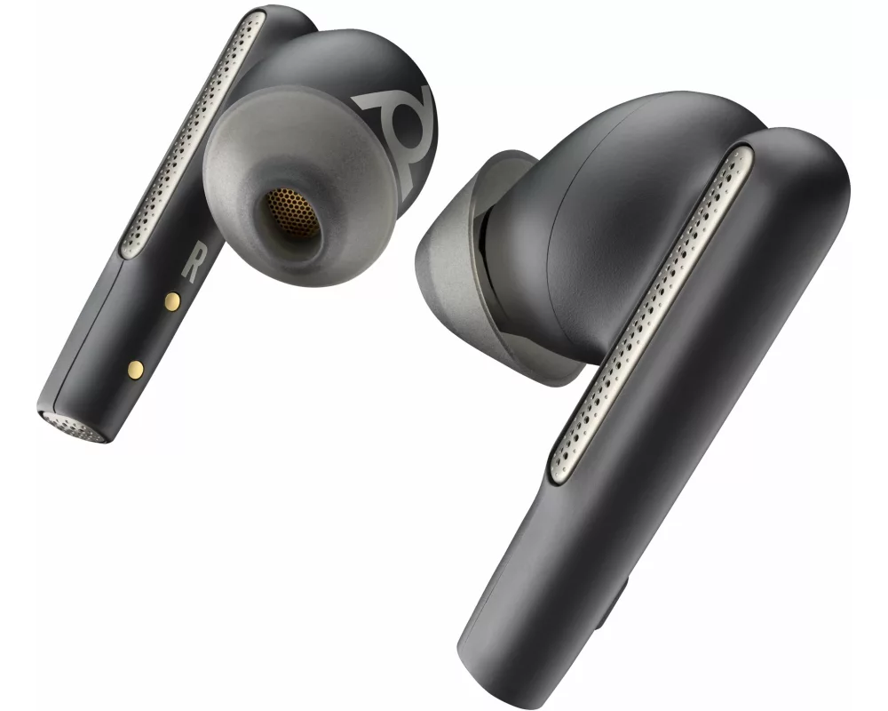 HP Poly Voyager Free 60/60+ Black Earbuds 2 Pieces