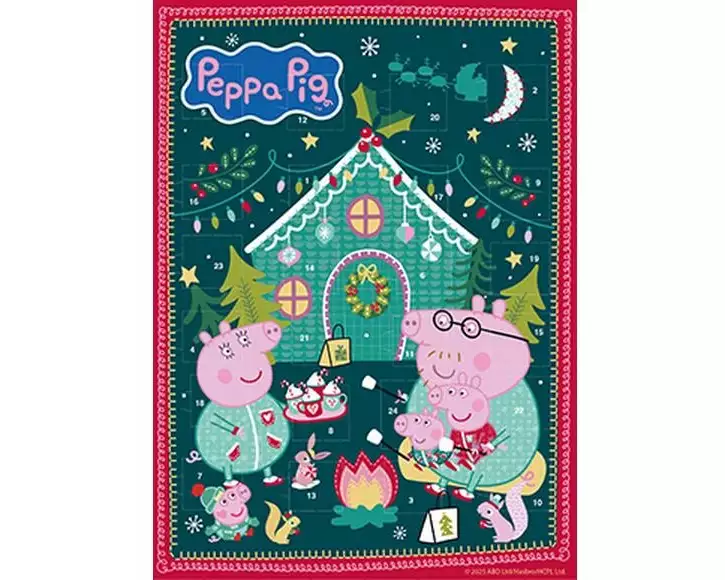 Windel Candy Adventskalender Peppa Pig mit Milchschokolade
