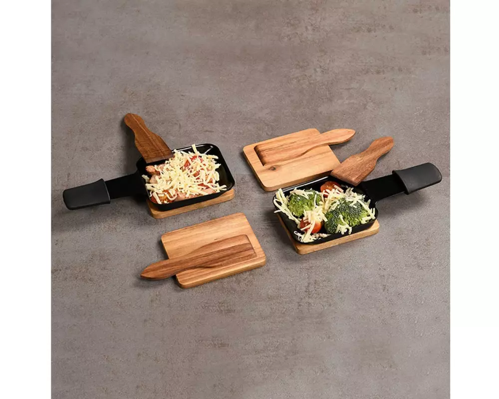 Kesper Raclette-Spachtel Akazienholz, 8 Stück