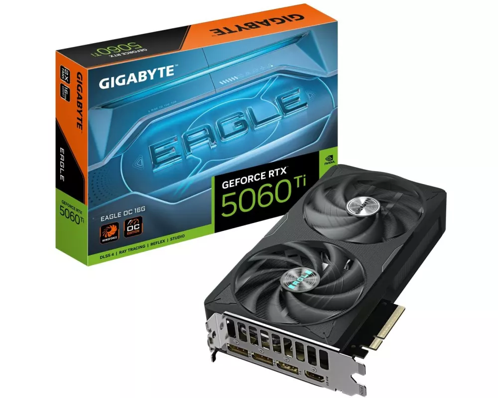Gigabyte Grafikkarte GeForce RTX 5060 Ti EAGLE OC 16G