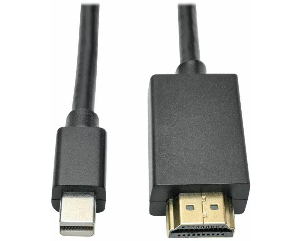 EATON TRIPPLITE Mini DisplayPort to HDMI, Active, Adapter Cable, M/M, 1080p, 6ft. 1.8m