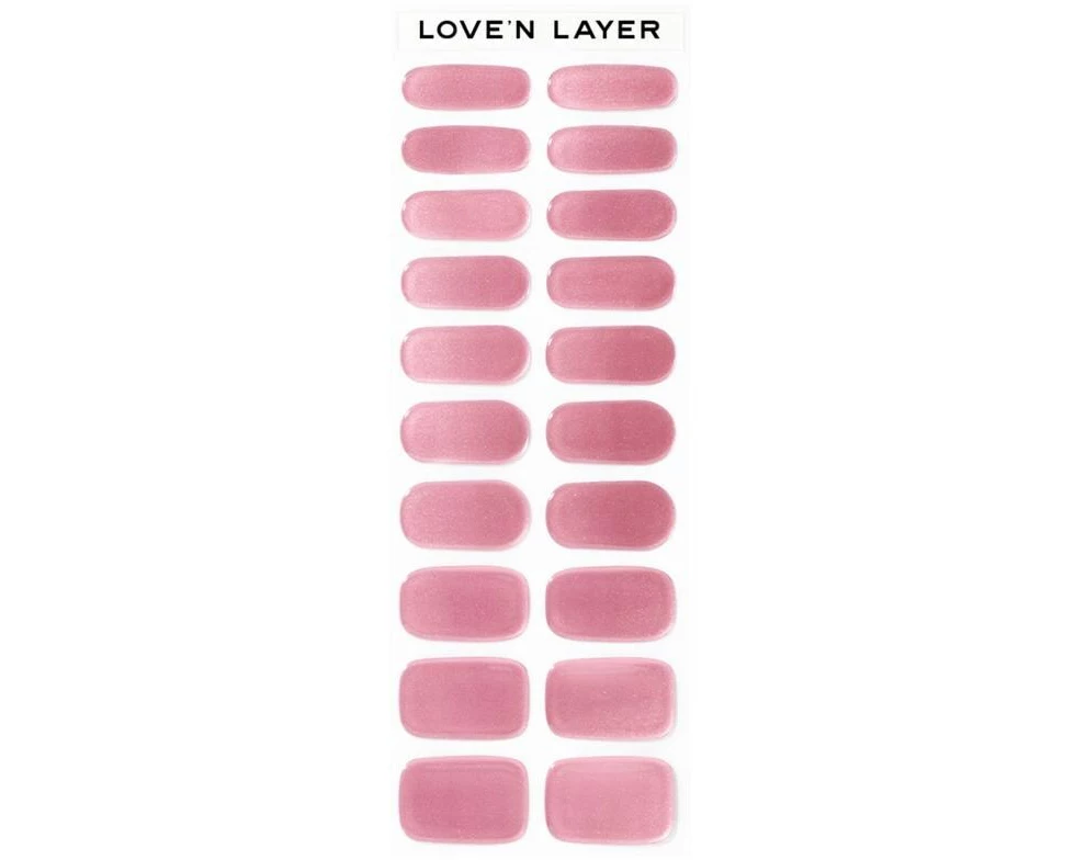 LoveNLayer Nagelfolien Metallic Summer Pink