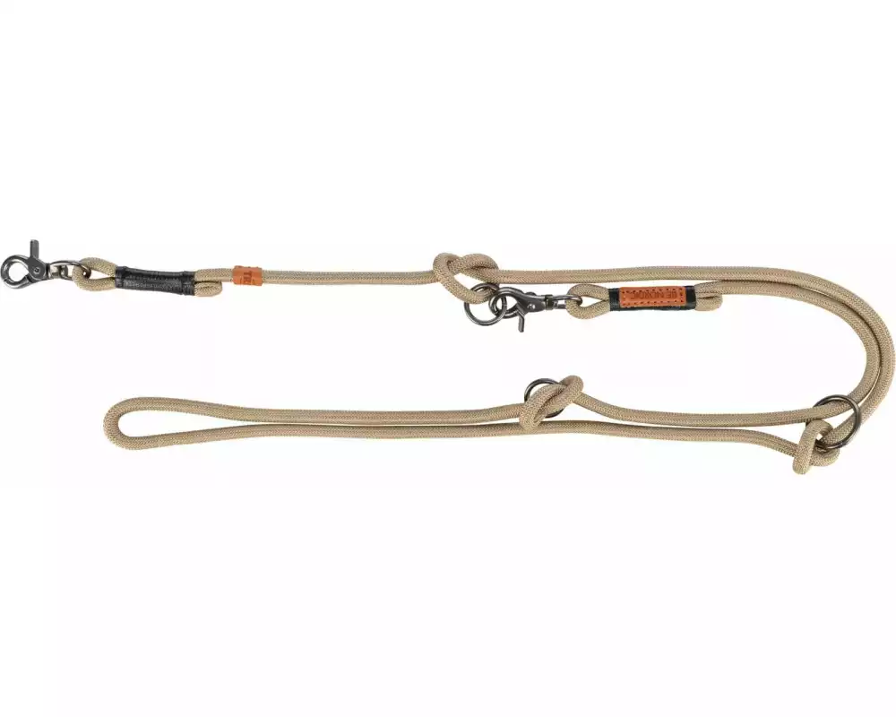 Trixie BE NORDIC V-Leine S-M, 2 m, Sand/Schwarz