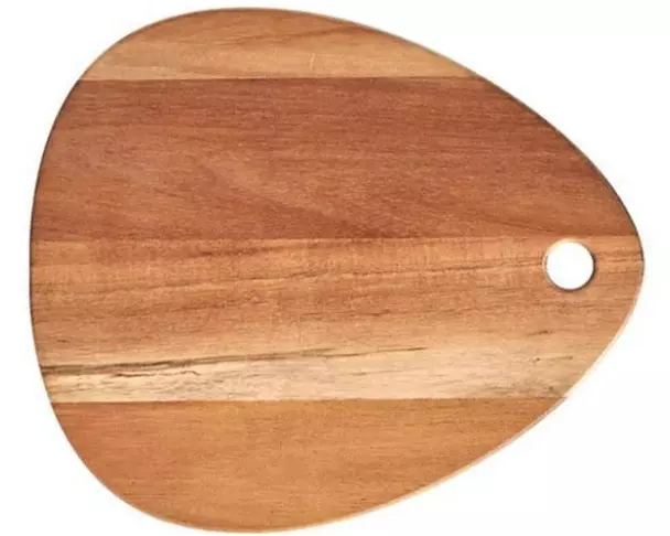 Zeller Present Schneidebrett Tropfen klein 26 cm x 30 cm