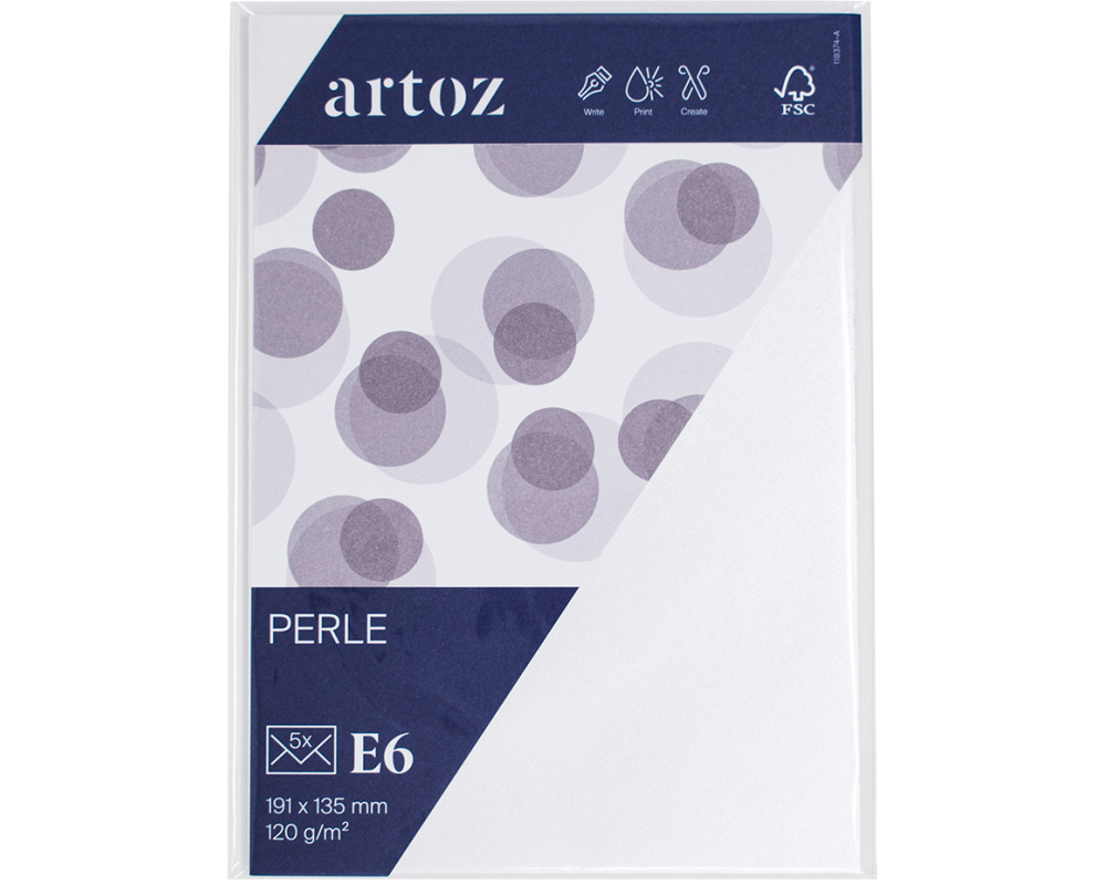 ARTOZ Couverts 1001 E6 11837418-211 120g, weiss 5 Stück