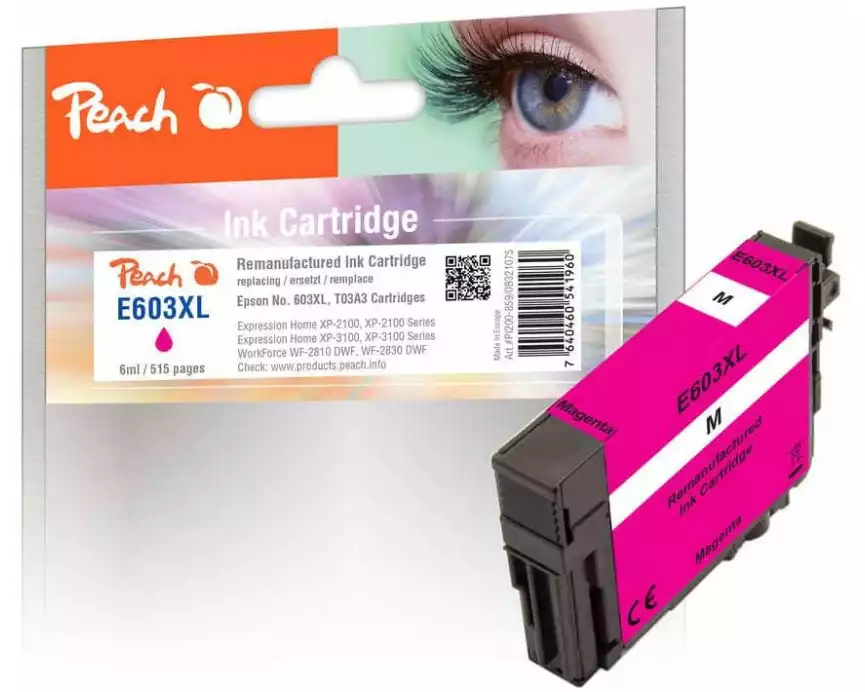 Peach Tinte Epson No 603XL (T03A3) Magenta