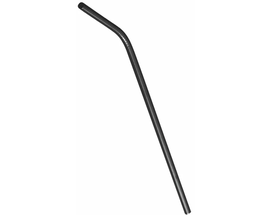 Berlinger Haus Strohhalm-Set aus Edelstahl schwarz 6 Stk.