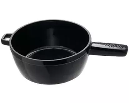 Kisag FONDUE CAQUELON AROSA Schwarz
