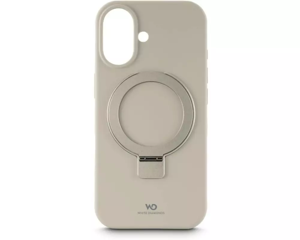 White Diamonds Back Cover Mag Urban Stand Case Sand für iPhone 17