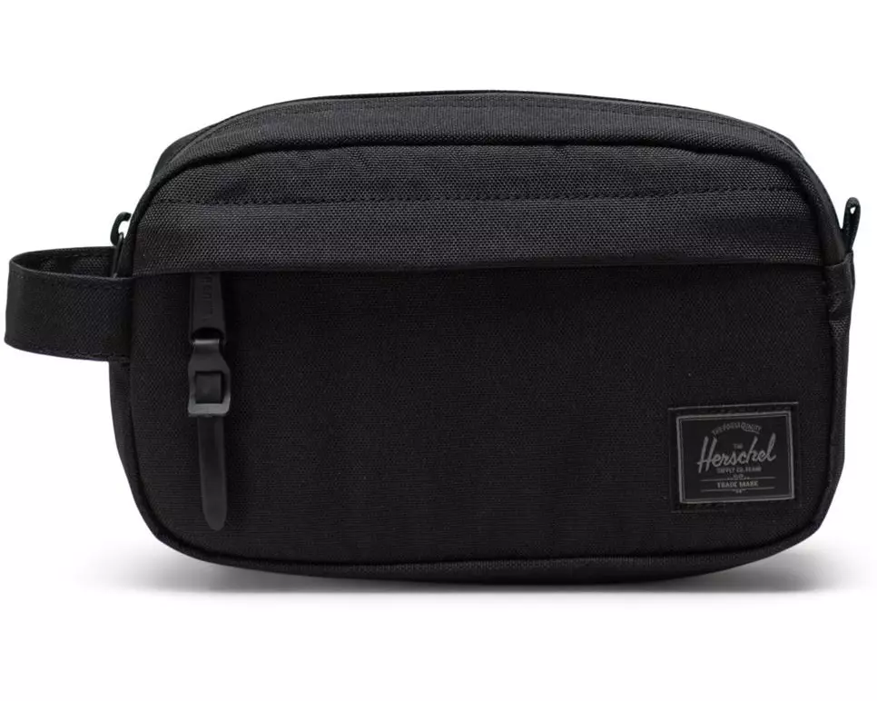 Herschel Necessaire Chapter Small Travel Kit - Black Tonal