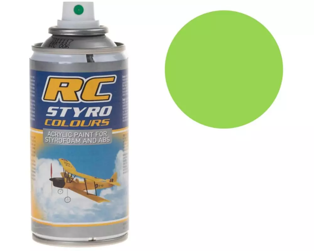 Ghiant Kunststoffspray RC STYRO Neon Grün 008 150 ml