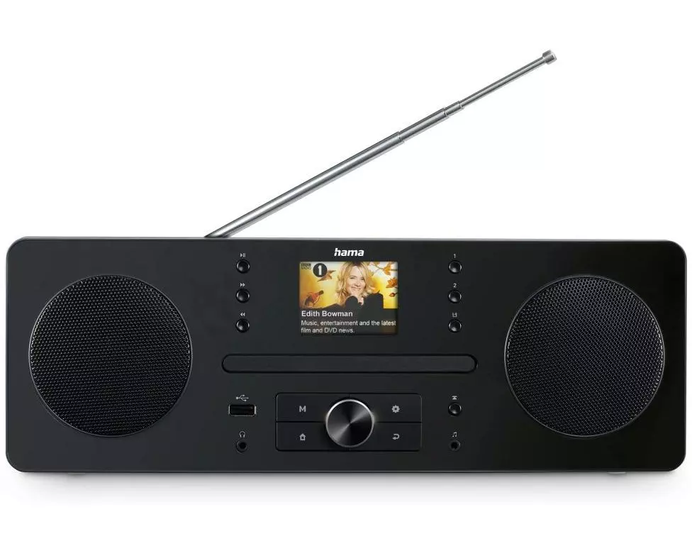 Hama Digitalradio DIR1570CBT Schwarz
