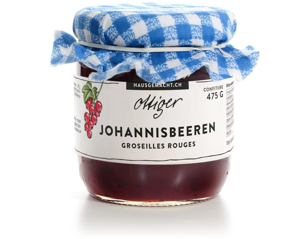Ottiger Johannisbeerkonfitüre 475 g