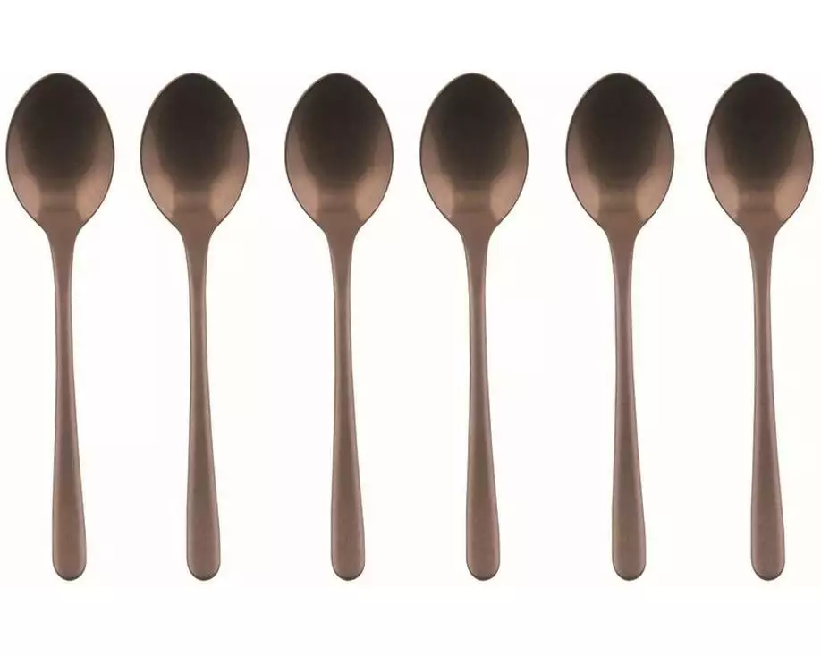 Sambonet Kaffeelöffel Taste 6 Stück, Kupfer
