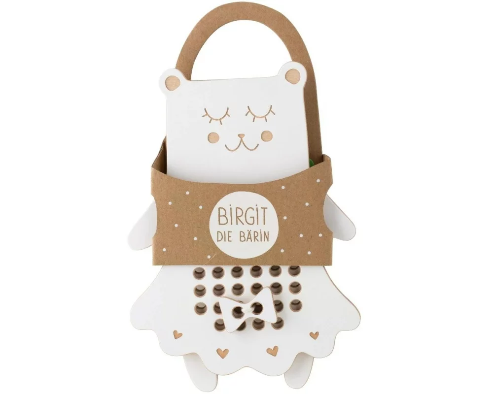 Milin Fadenspiel Birgit die Bärin FSC-Holz