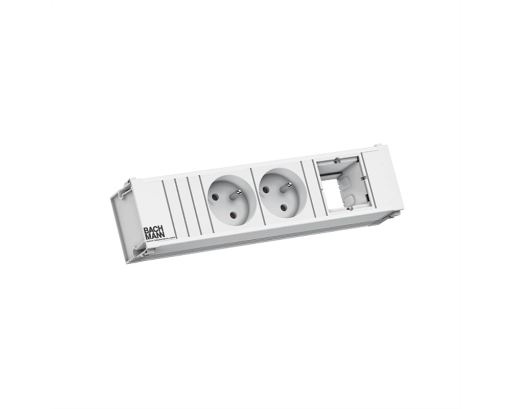BACHMANN CONI 2xUTE 1xCM 0,2m GST18 RAL9010