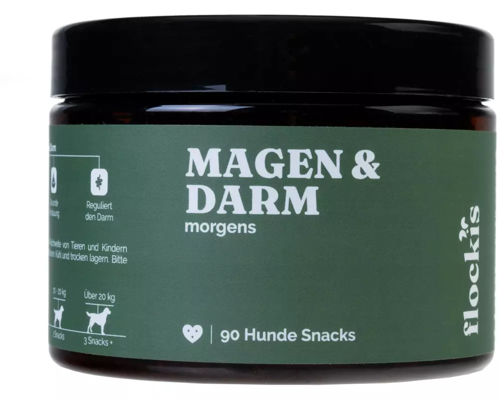 flockis Hunde-Nahrungsergänzung Magen und Darm 270 g