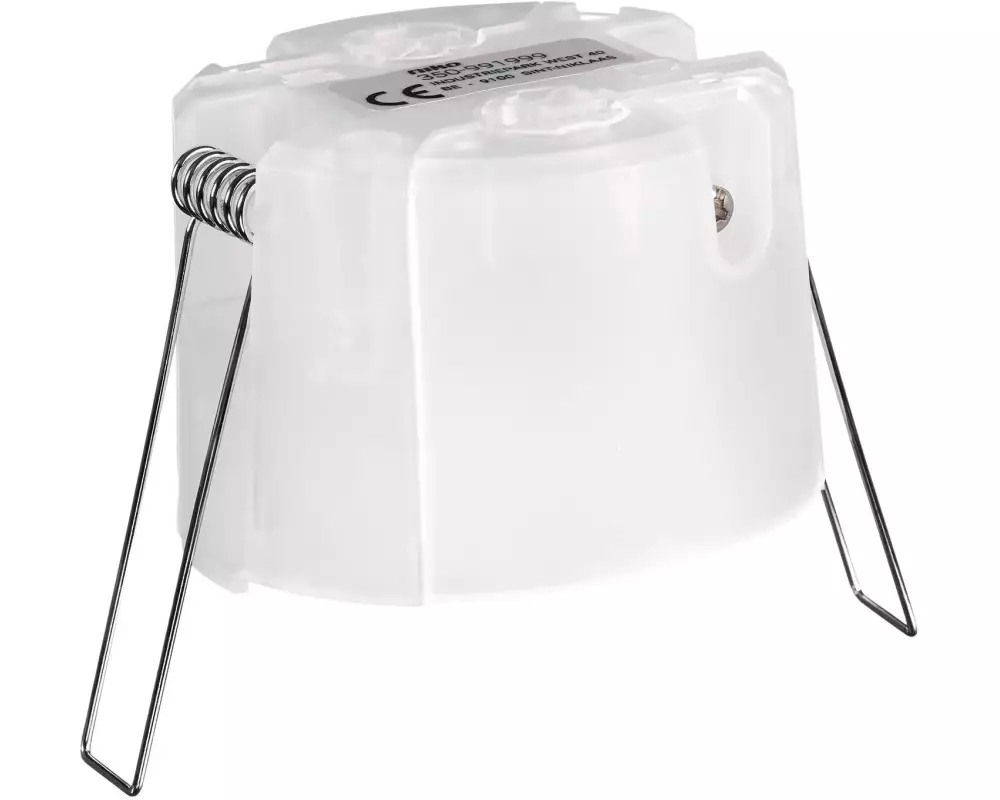 NIKO Einbaurahmen UP-Federklemmenadapter für 350-100111 Weiss