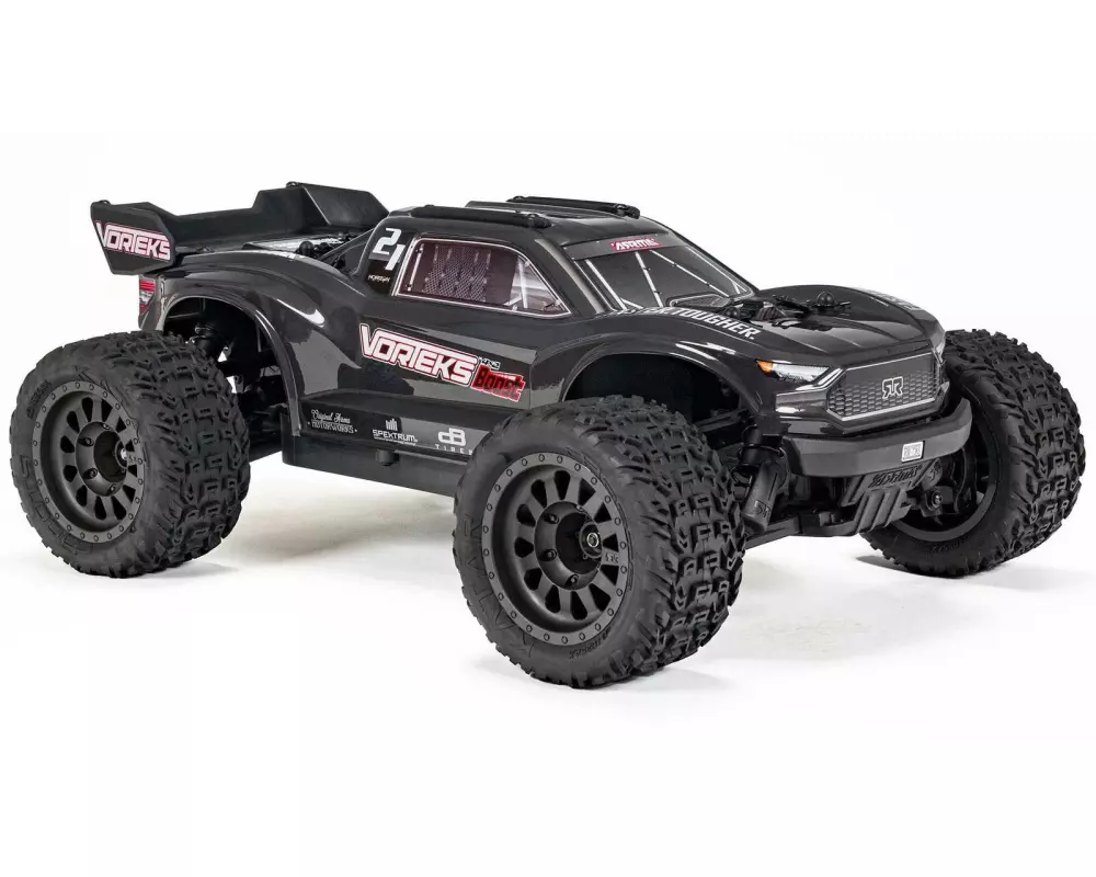 Arrma Stadium Truck Vorteks 4x2 Boost Mega, Schwarz RTR, 1:10