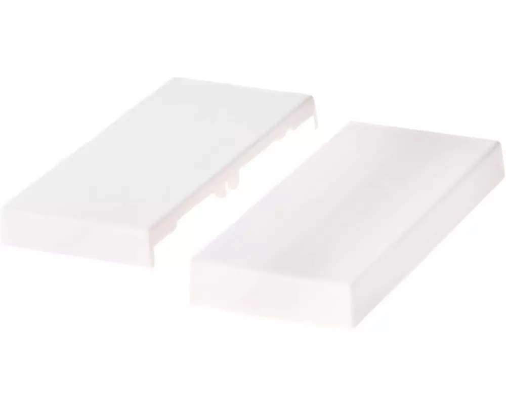 Omnio Ersatztasten SW-M-rw ohne Bedruckung, reinweiss