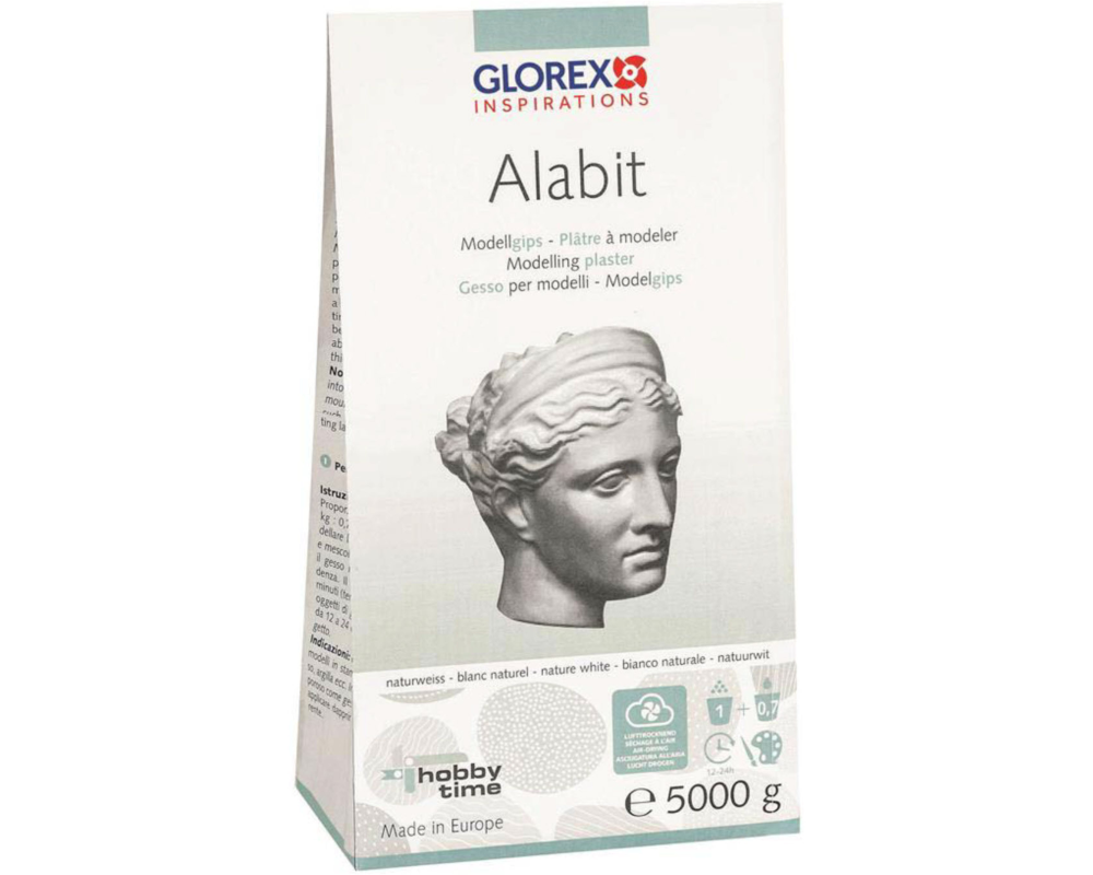 GLOREX Alabit Modellgips 5kg 62608430