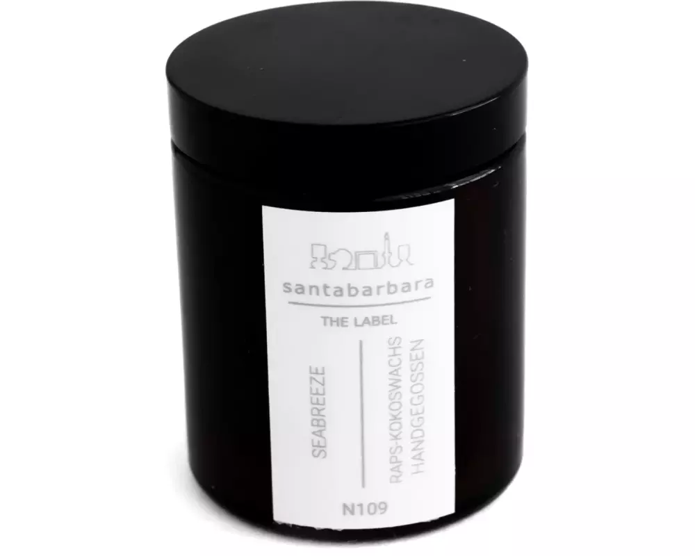 santabarbara THE LABEL Duftkerze Tonkabohne 180 ml