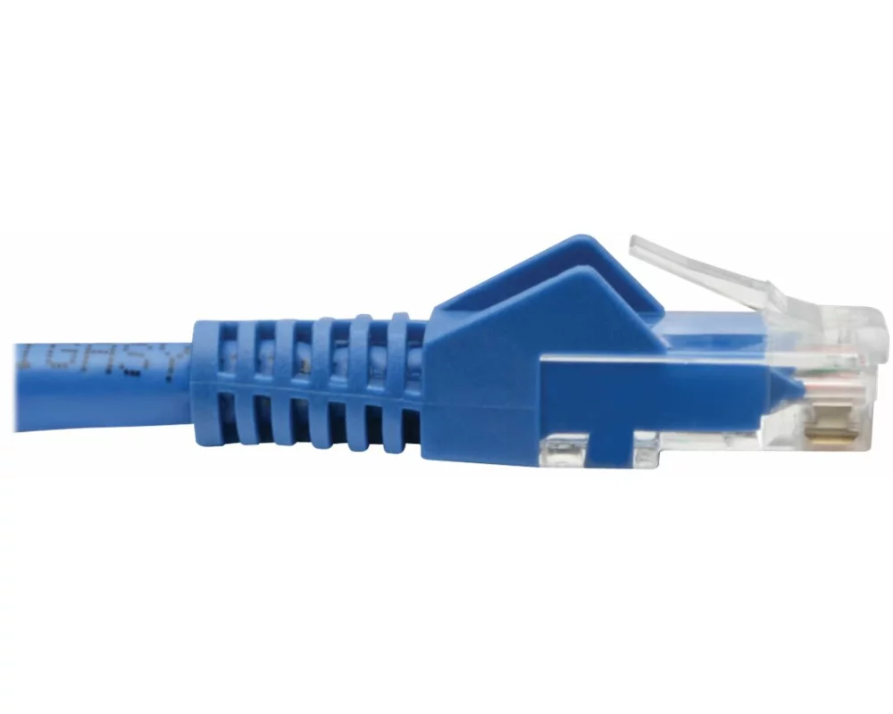 EATON TRIPPLITE M12, X-Code, Cat6, 1G, UTP, CMR-LP, Ethernet Cable, M12m/RJ45m, IP68, PoE, Blue, 3m 9.8 ft.