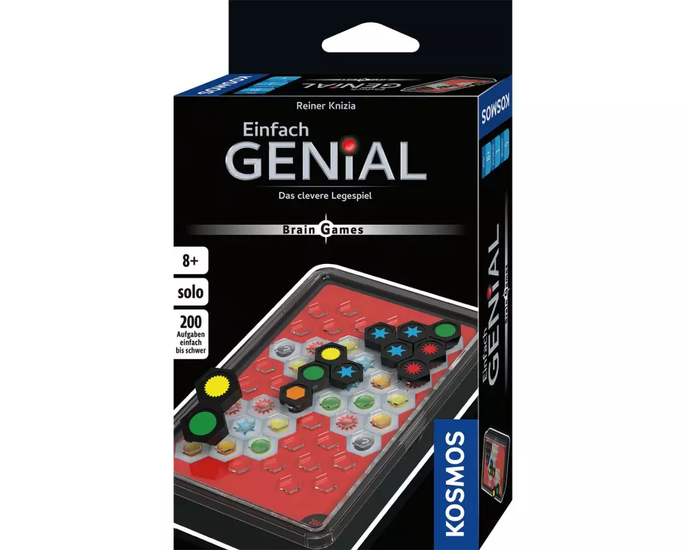 Kosmos Knobelspiel Einfach Genial Brain Games -DE-