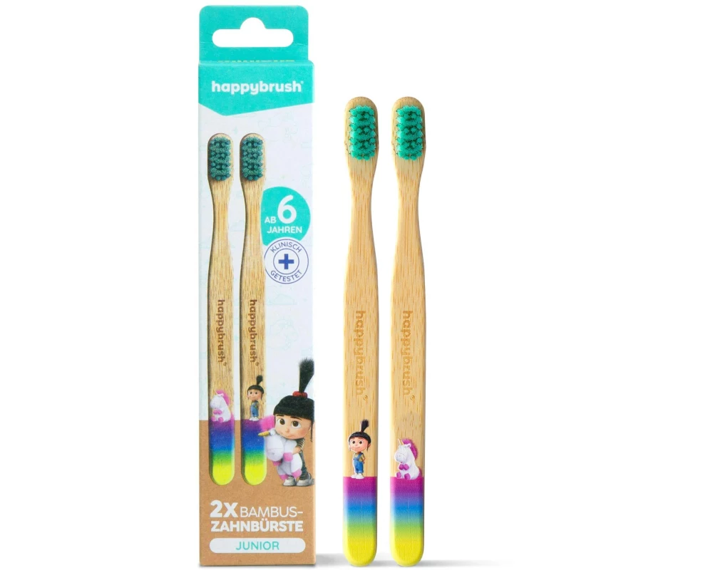 happybrush Handzahnbürste Bambus Agnes Soft