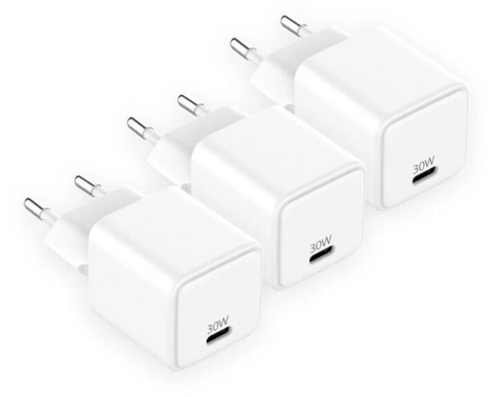 LMP USB-C Power Adapter 30 W 3 Stück