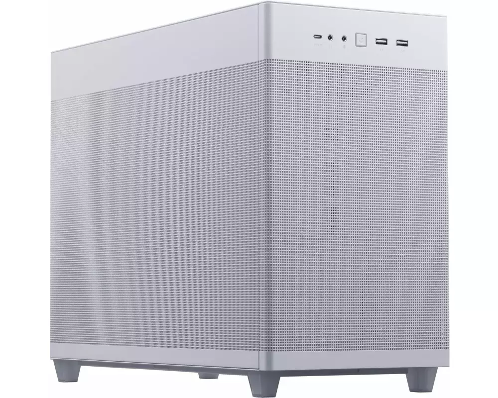 ASUS PC-Gehäuse AP201 MicroATX Weiss