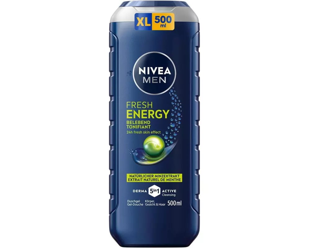 NIVEA MEN Pflegedusche Men Fresh Energy XL 2 x 500 ml